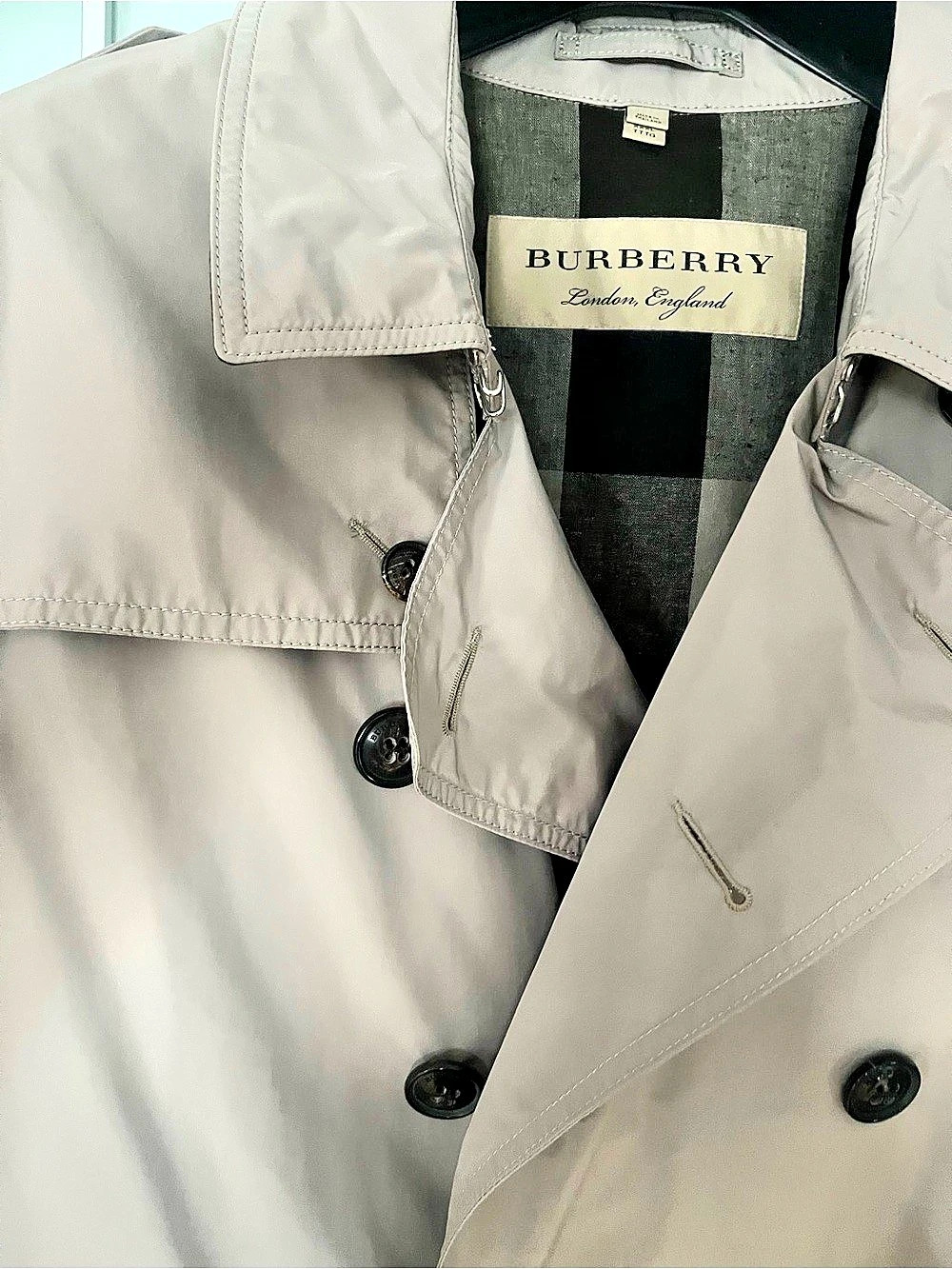 Men’s Burberry Trench coat in Beige XXXL